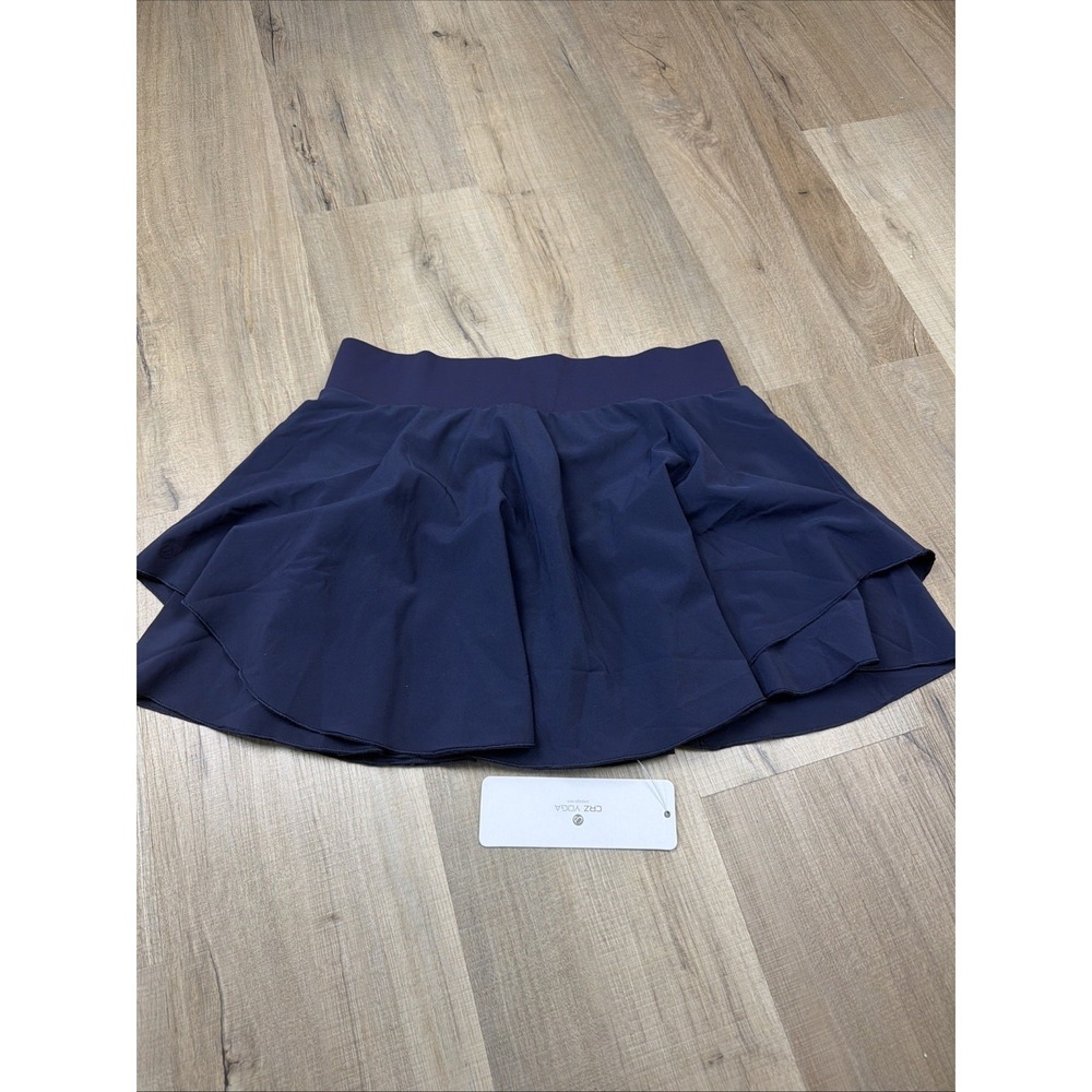 CRZ Yoga Skort‎ Small 4/6 NWT Navy Built In Shorts Athletic Tennis Golf - Picture 4 of 5